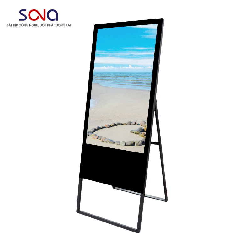 Màn hình quảng cáo ở công viên nước