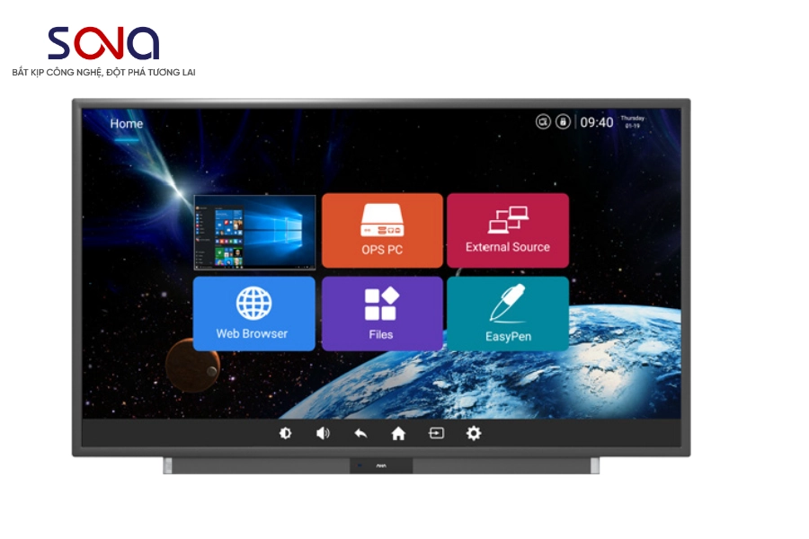 màn hình tương tác thông minh AHA