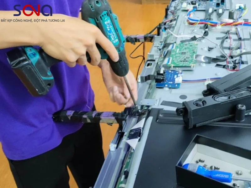 màn hình quảng cáo phòng khám