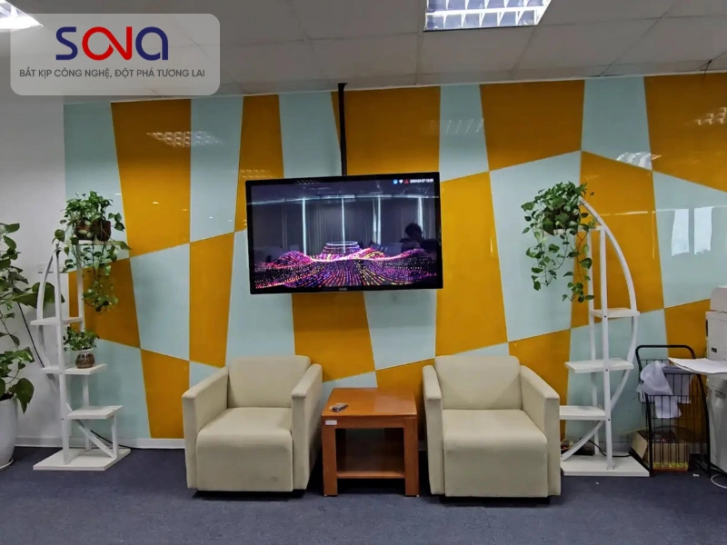 màn hình quảng cáo sàn chứng khoán giá tốt