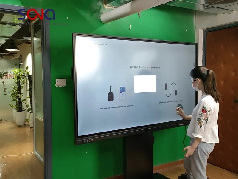 màn hình tương tác công ty kiến trúc