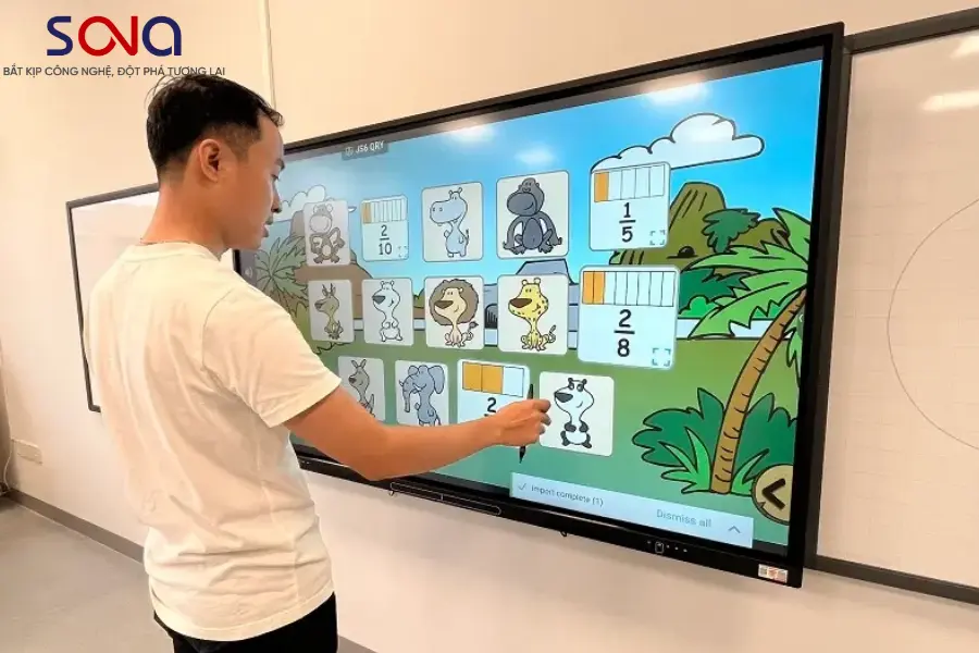 Màn hình tương tác Phường Ba Đình