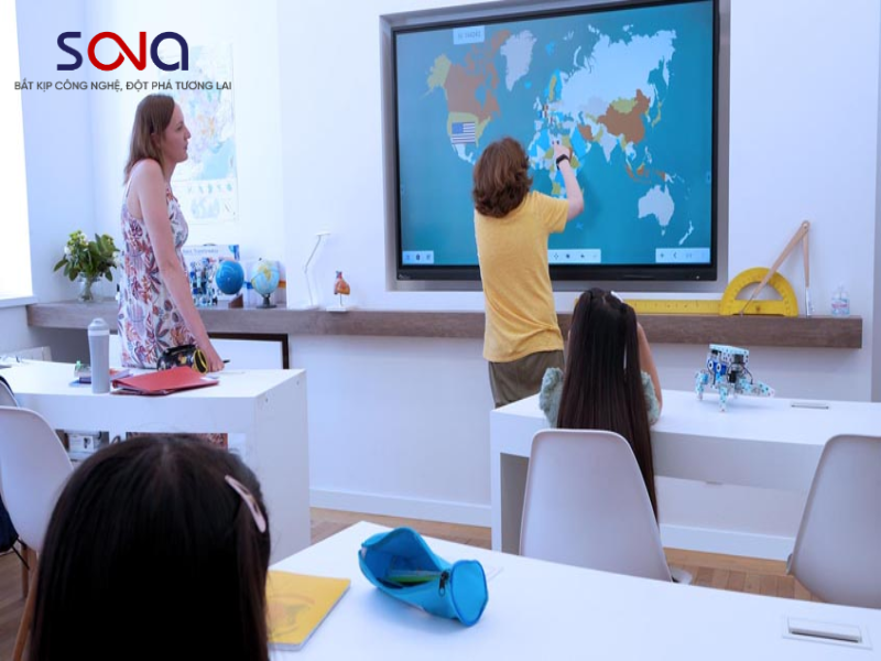 Các tính năng chính của màn hình tương tác dành cho giáo dục