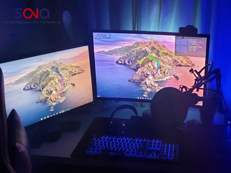 Màn hình cảm ứng kết nối PC