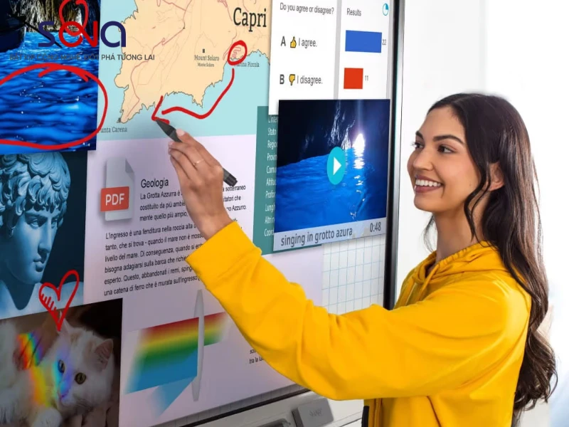 Màn hình tương tác Phường Phú Thượng