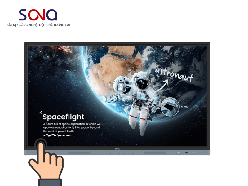 màn hình tương tác thông minh benq