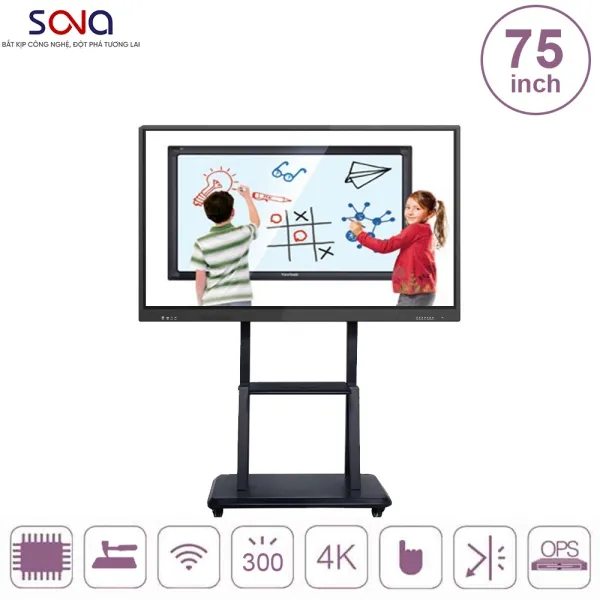 Màn hình tương tác 75 inch