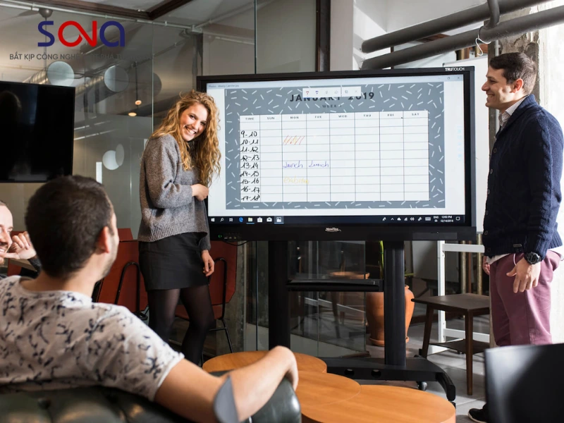 Màn hình tương tác Phường Phương Liệt