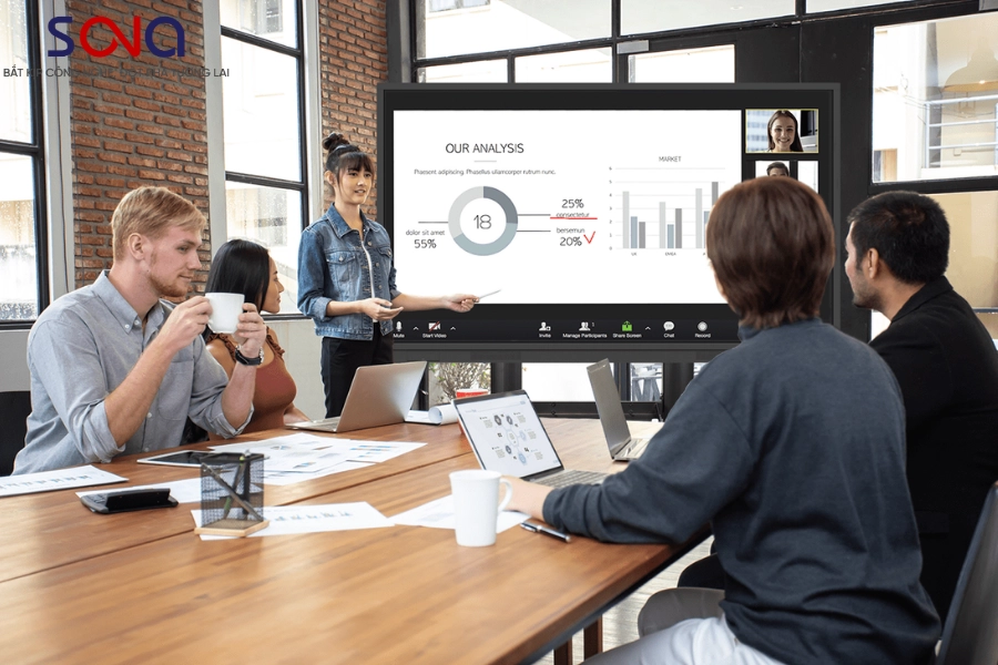 màn hình tương tác thông minh Newline