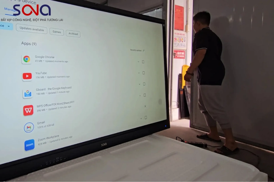 Màn hình tương tác tại Phường Phú Diễn Màn hình tương tác tại Phường Phú Diễn