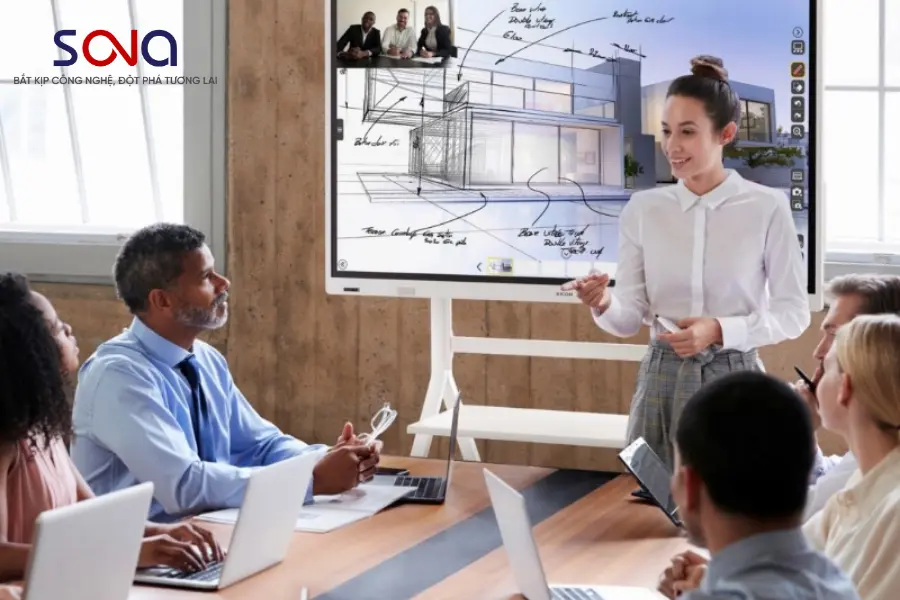 Ứng dụng trong lĩnh vực màn hình tương tác