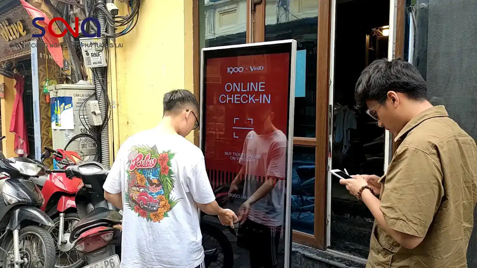 lắp đặt màn hình quảng cáo bến xe