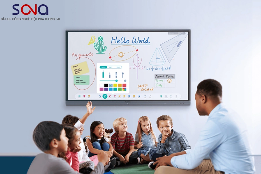 màn hình tương tác Panasonic chính hãng màn hình tương tác Panasonic chính hãng