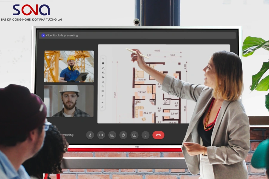 Màn hình tương tác Phường Long Biên