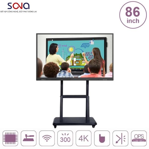 màn hình tương tác bưu điện 86inch giá tốt nhất