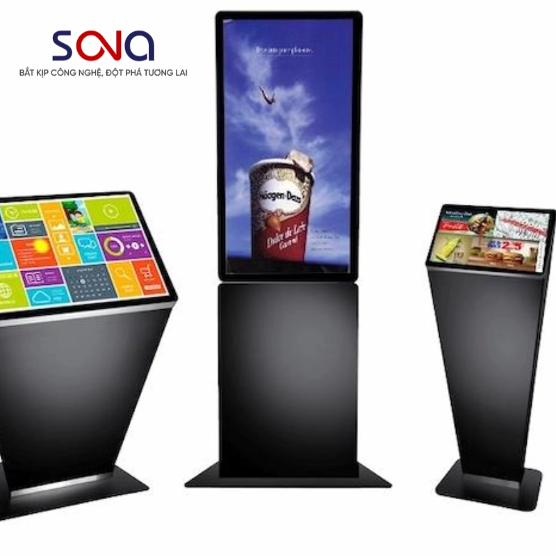 sona cung cấp đa dạng các dòng sản phẩm màn hình quảng cáo để khách hàng thỏa sức chọn lựa