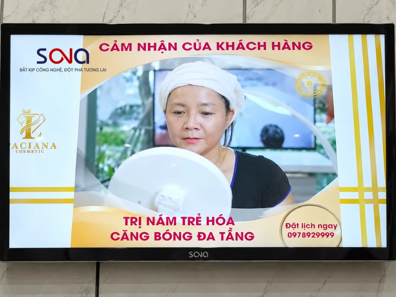 Màn hình hiển thị sắc nét video