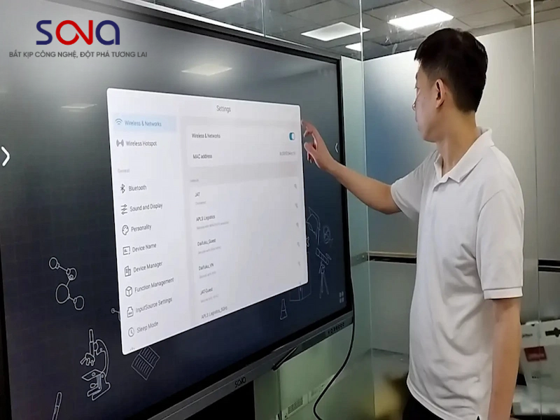 Tính năng vượt trội của màn hình tương tác