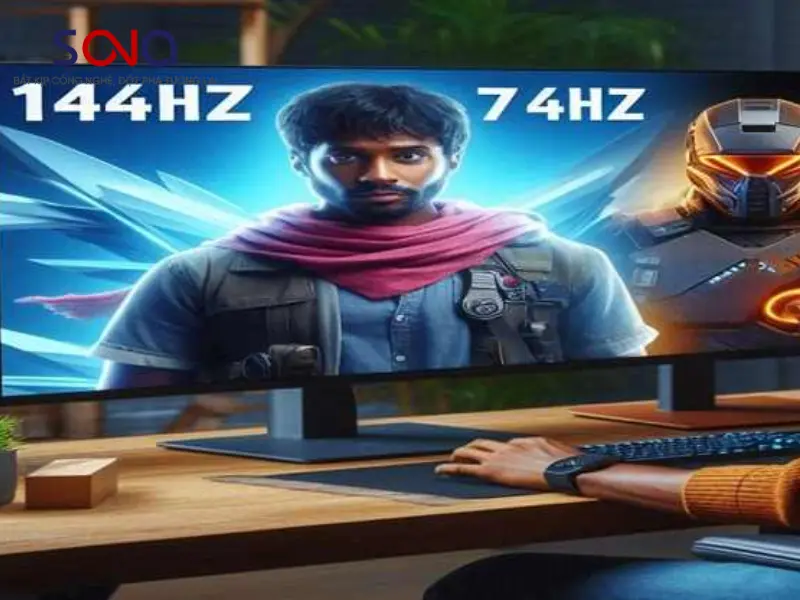 so sánh màn hình 75hz và 144hz