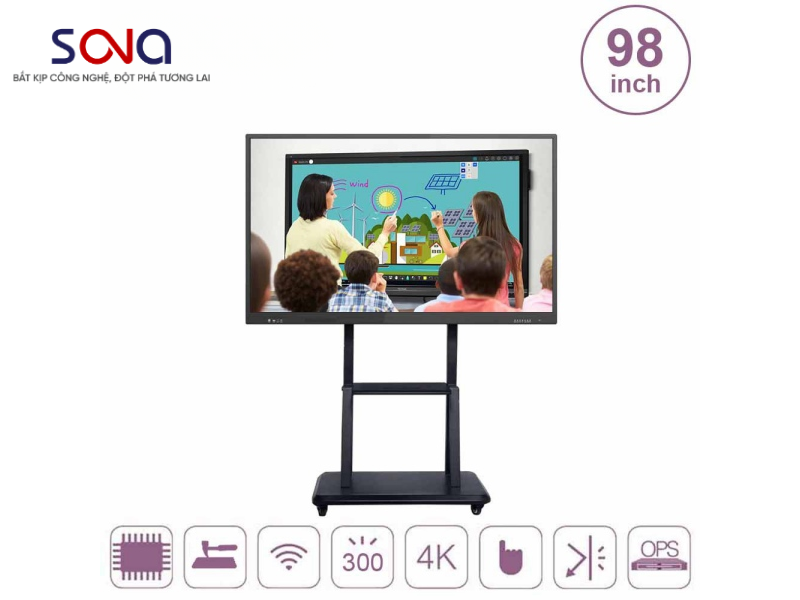 Màn hình tương tác 98 inch