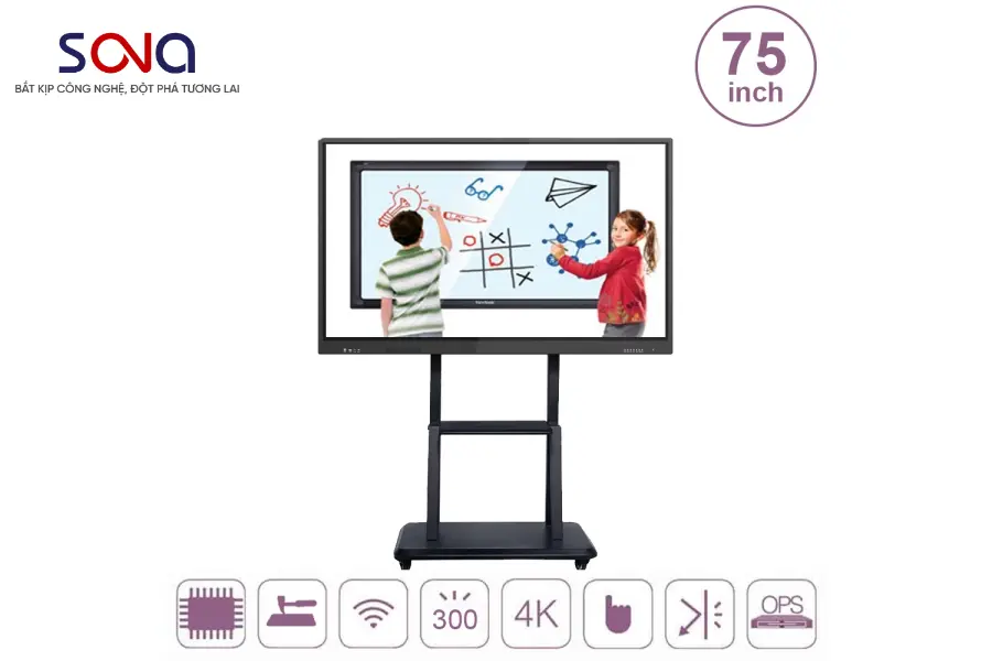 Màn hình tương tác 75 inch