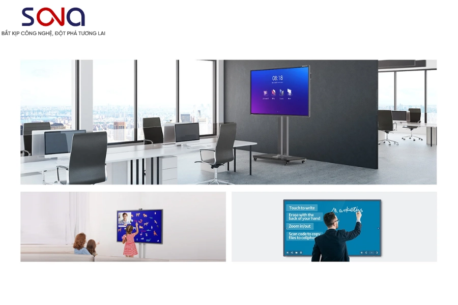 giá màn hình tương tác tomko giá màn hình tương tác tomko