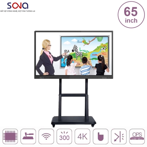 màn hình tương tác 65 inch