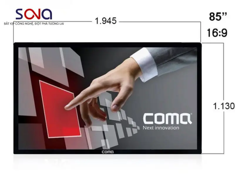 màn hình tương tác 85 inch