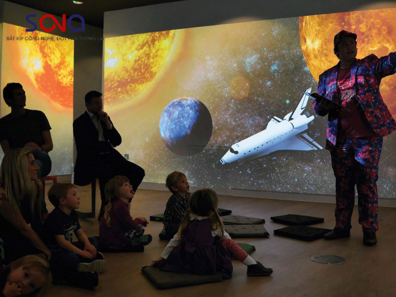 Màn hình tích hợp công nghệ AR/VR (Augmented Reality / Virtual Reality)