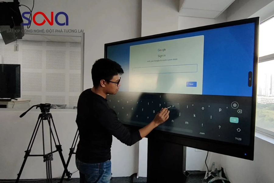 Màn hình tương tác Phường Đại Mỗ