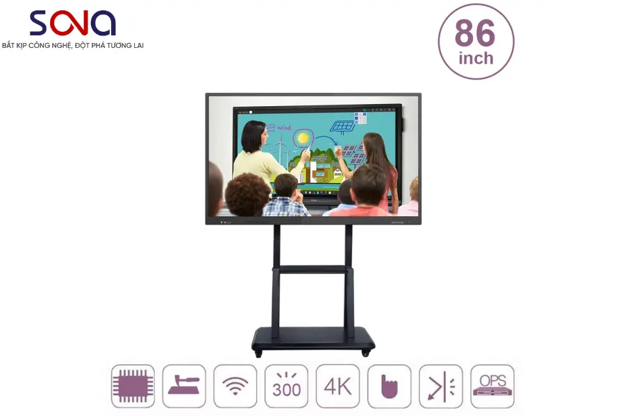 Màn hình tương tác 86 inch Màn hình tương tác 86 inch
