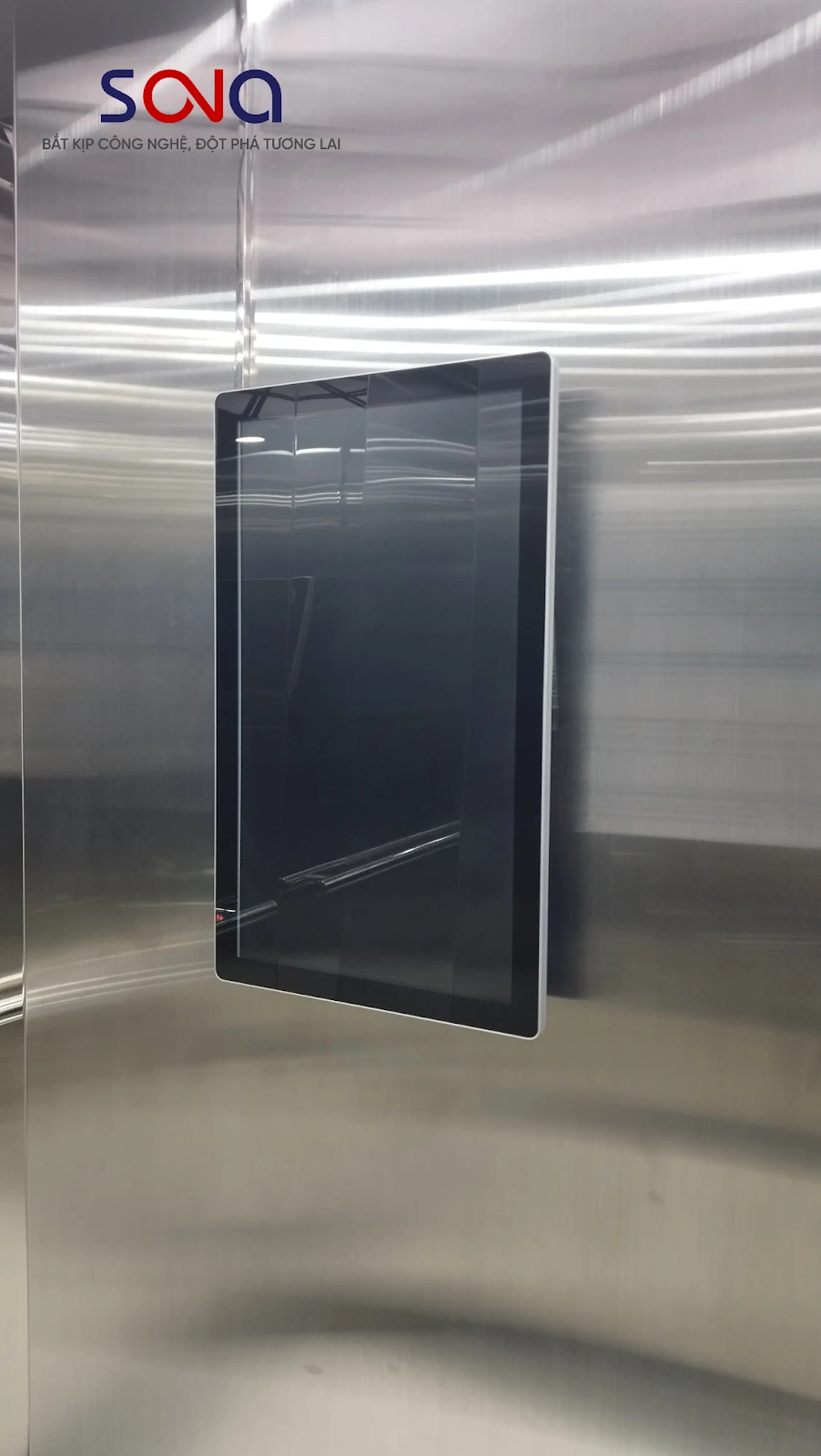 lắp dặt màn hình quảng cáo resort