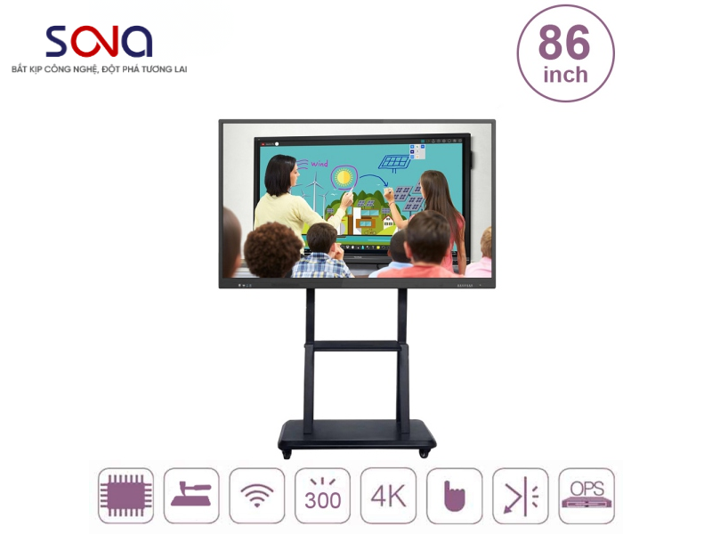 Màn hình tương tác 86 inch
