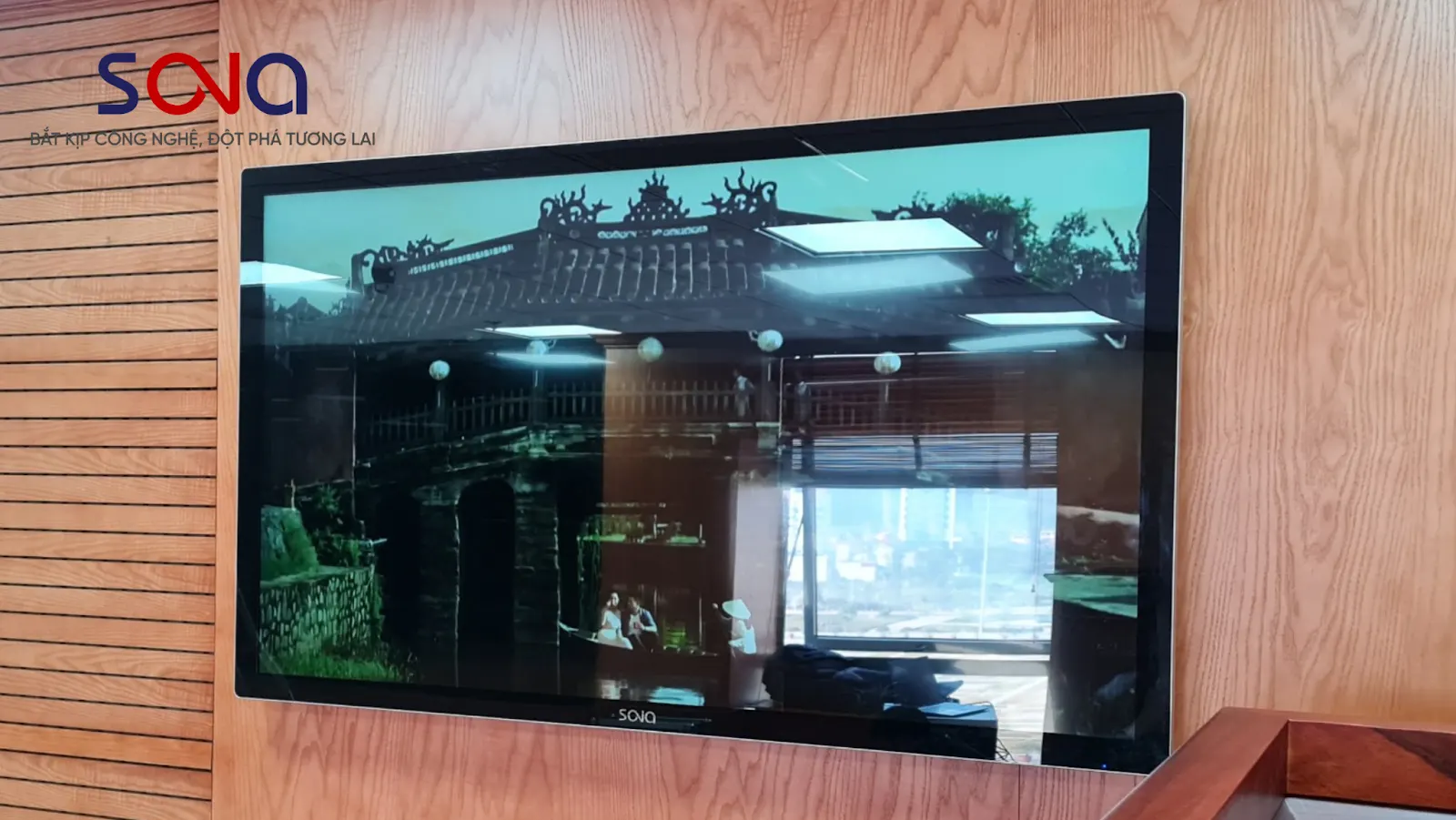 màn hình quảng cáo công viên