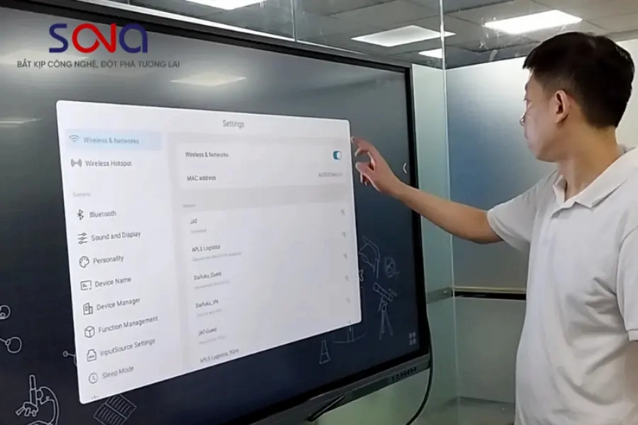 Màn hình tương tác Phường Xuân Phương