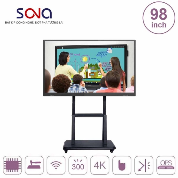màn hình tương tác 98 inch