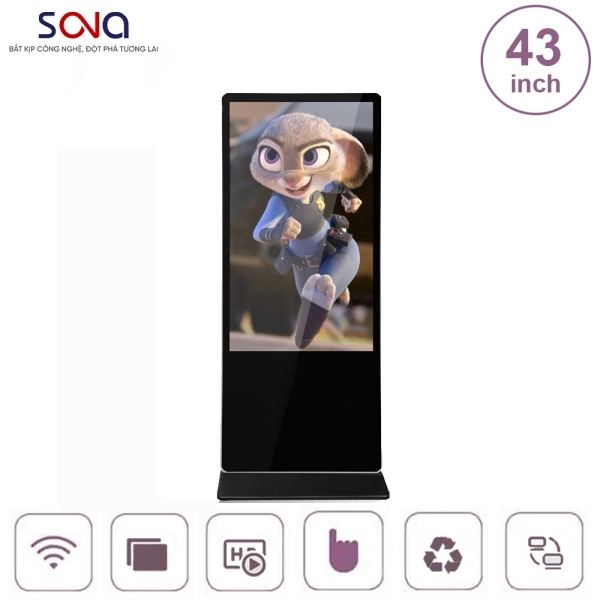 màn hình quảng cáo nhà sách