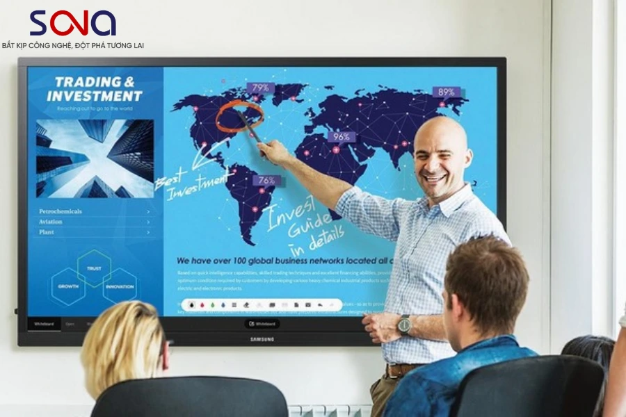 Tiêu chí lựa chọn màn hình tương tác phù hợp cho Phường Xuân Phương