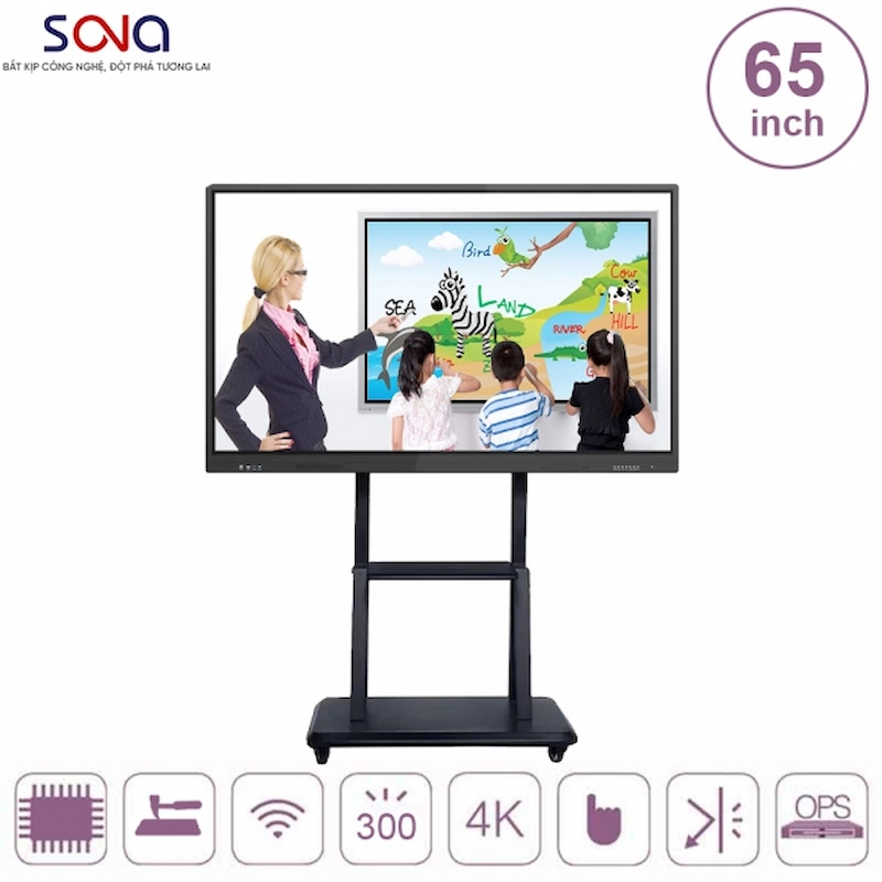 Tổng quan thông tin về màn hình tương tác 65 inch 