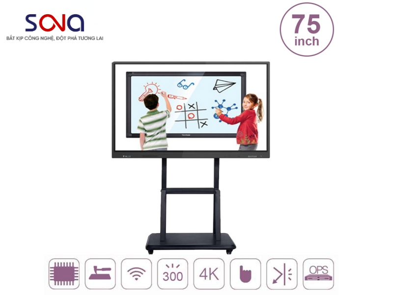 Màn hình tương tác 75 inch