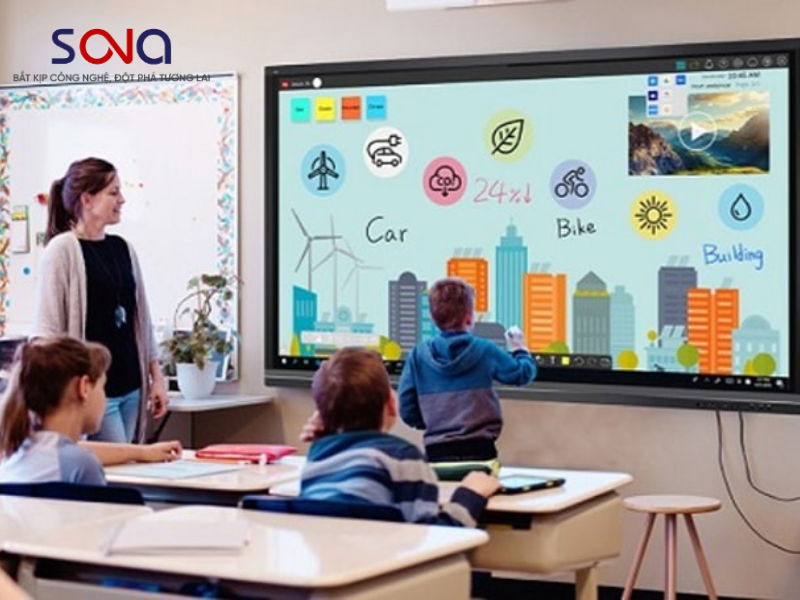 Ứng dụng đa dạng của màn hình cảm ứng kết nối PC trong các lĩnh vực
