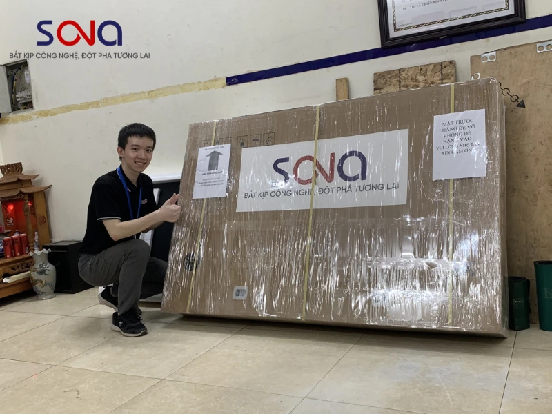 Quy trình mua hàng và hỗ trợ tại SONA