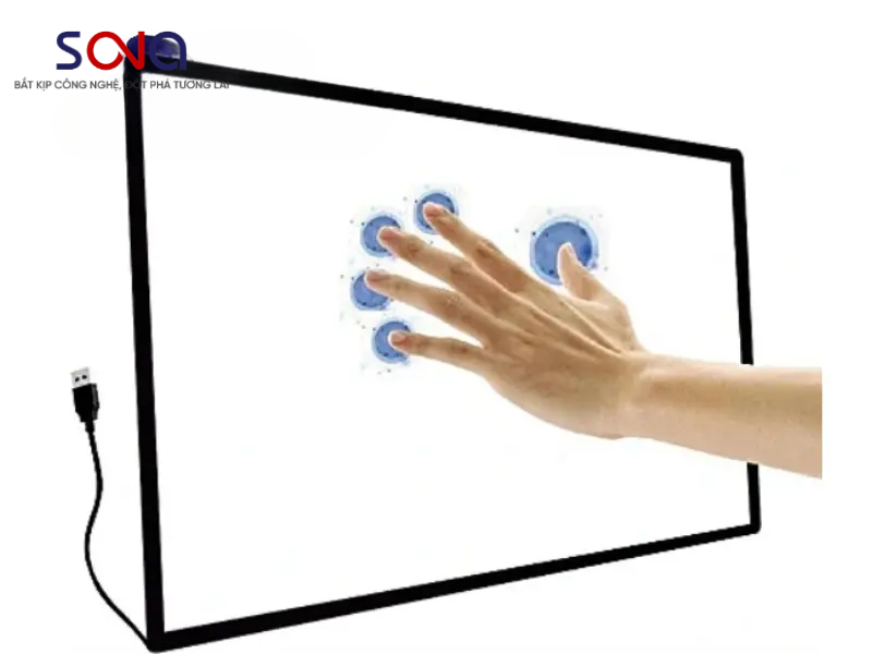 Cảm ứng hồng ngoại (Infrared multi-touch)