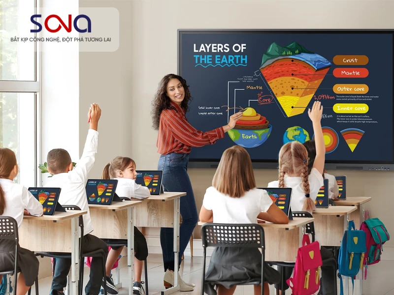 Màn hình tương tác Samsung LH75WADWLGCXXS 75 inch