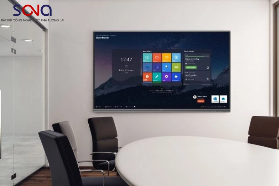 màn hình tương tác Fujitsu