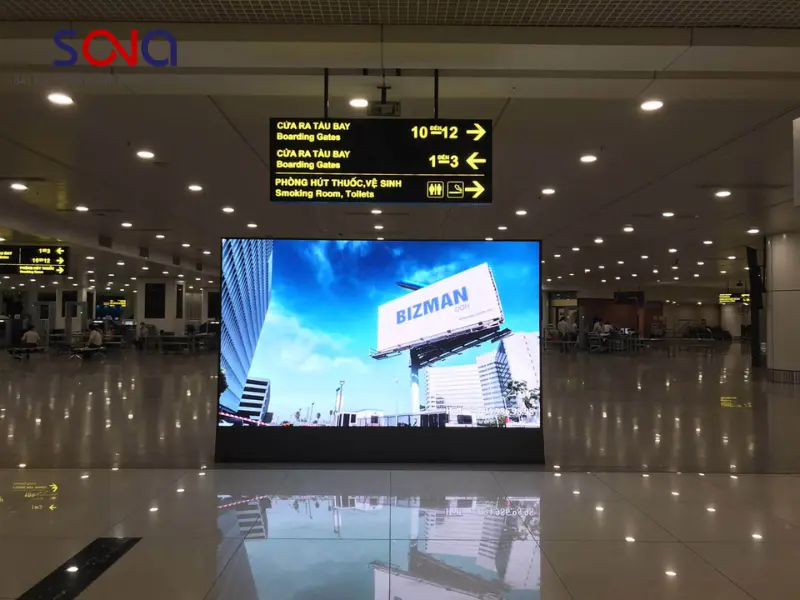 Màn hình hiển thị số treo trần