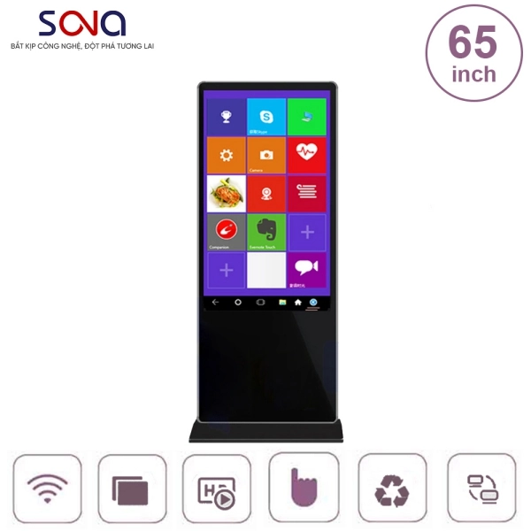 màn hình quảng cáo cho thư viện