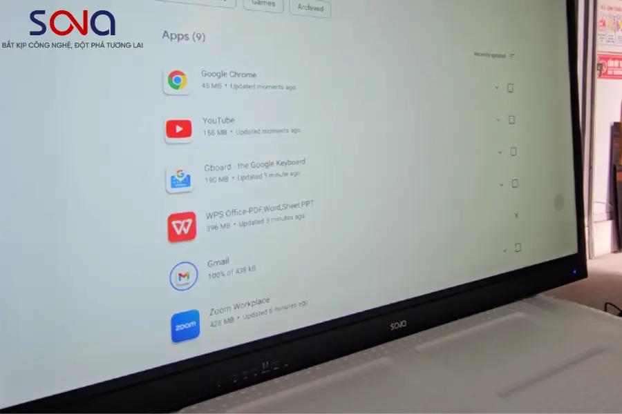 Màn hình tương tác Phường Bạch Mai