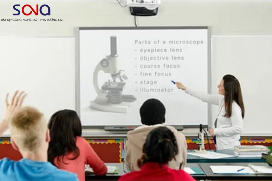 Màn hình tương tác Phường Bồ Đề