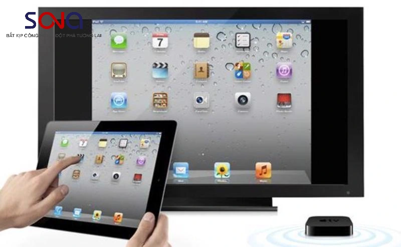 kết nối iPad với tivi thông qua ứng dụng có trên App Store